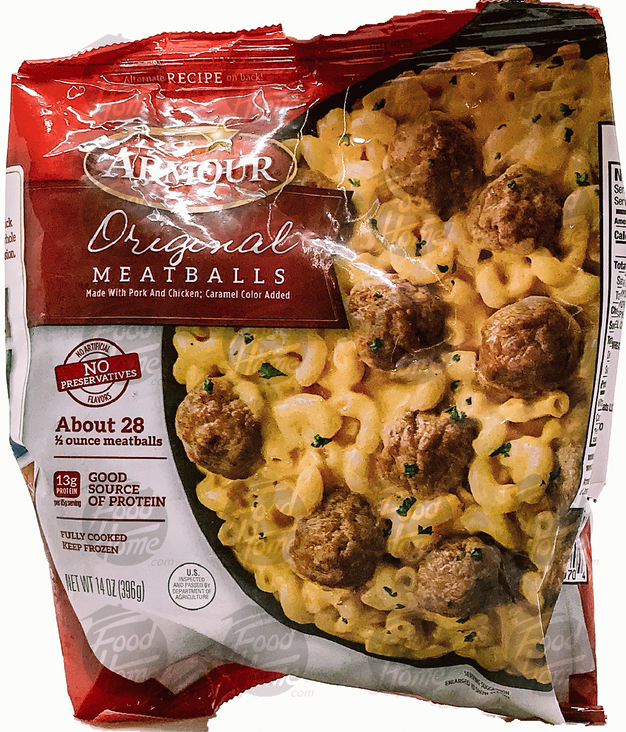 Armour America's Favorite original meatballs, caramel color coated, fully cooked, 26 count Full-Size Picture